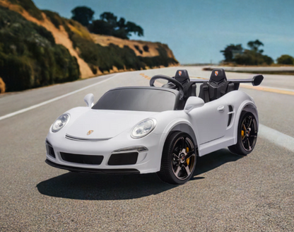 24V Porsche Kids Ride On Car - RUF CTR3 2 Seater with Remote Control