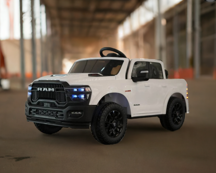 2026 Dodge Ram Kids Ride On Car 24V 2 Seater with Remote Control