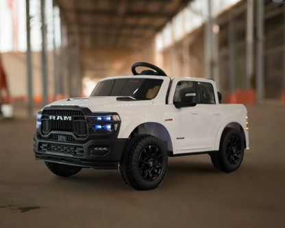 2026 Dodge Ram Kids Ride On Car 24V 2 Seater with Remote Control