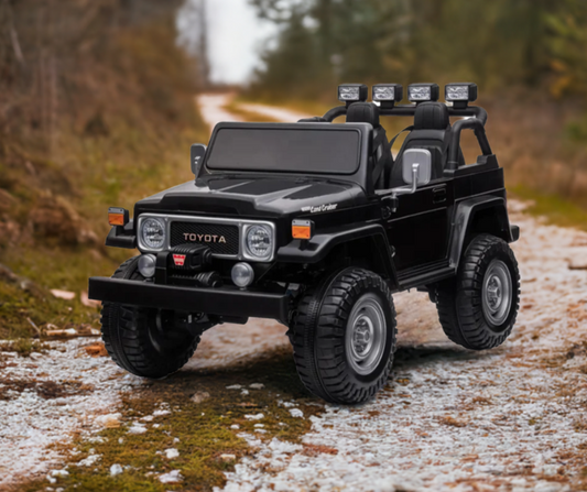 2026 24V Toyota FJ-40 Kids Ride On Car 4X4 2 Seater with Remote Control DELUXE