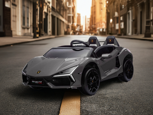 24V Lamborghini Revuelto Kids Ride On Car 4x4 2 Seater with Remote Control
