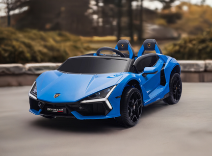24V Lamborghini Revuelto Kids Ride On Car 4x4 2 Seater with Remote Control