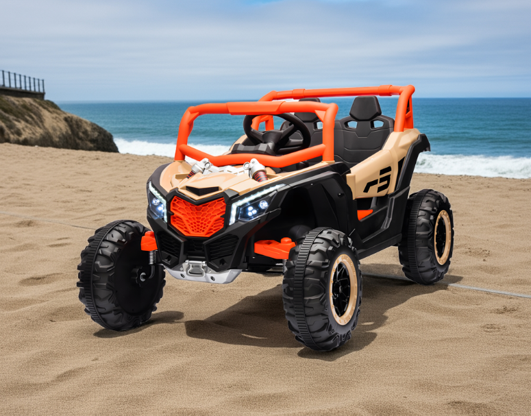 2026 Rugged UTV Kids Ride On Car with Remote Control for Ultimate Adventure