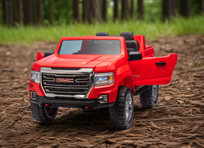 GMC Canyon kids ride on car
