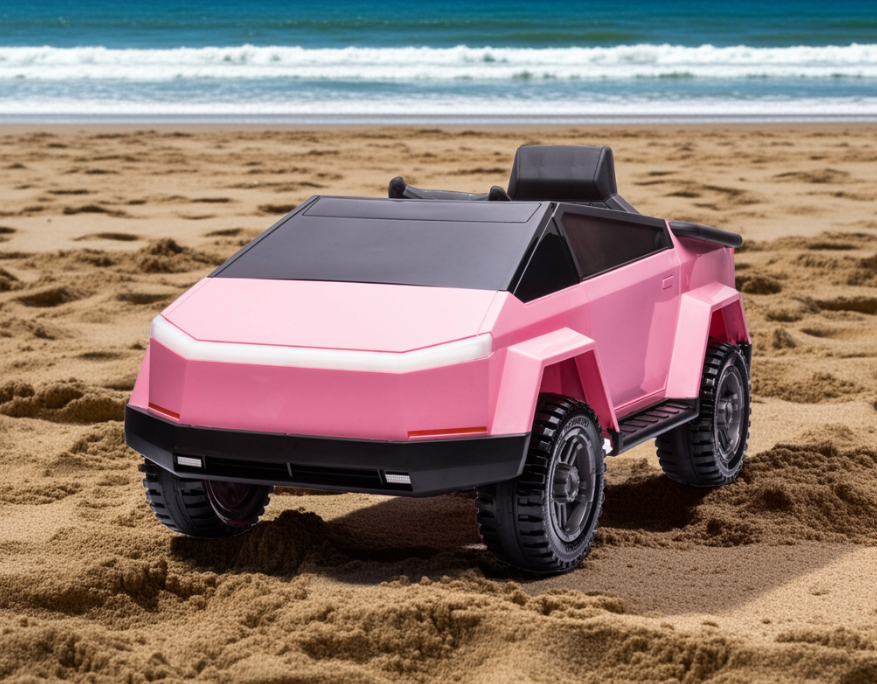PREORDER 2026 Tesla Cybertruck Kids Ride On Car with Remote Control