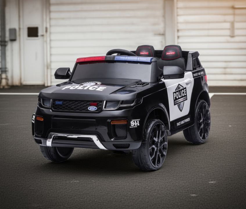 PREORDER 2026 Police Range Rover Kids Car 12V Ride On with Remote Control and Walkie Talkie