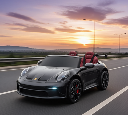 2026 24V Porsche 911 GT3 Kids Ride On Car with NEW Silent Motor for Ultimate Fun