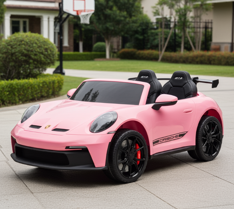 2026 24V Porsche 911 GT3 Kids Ride On Car with NEW Silent Motor for Ultimate Fun
