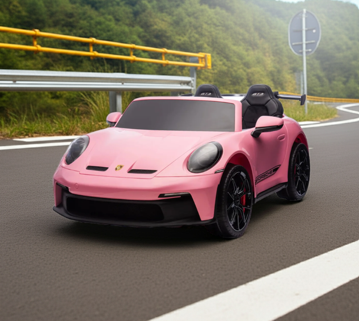 2026 24V Porsche 911 GT3 Kids Ride On Car with NEW Silent Motor for Ultimate Fun