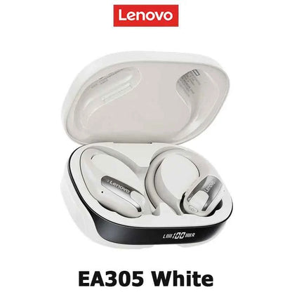 Lenovo EA305 Wireless Bluetooth Earphones - Long Endurance Waterproof Sport Headphones with V5.4 Technology for Gaming