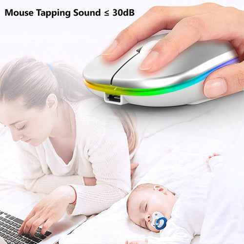 RGB Bluetooth Mouse - Wireless Connectivity for Ultimate Performance