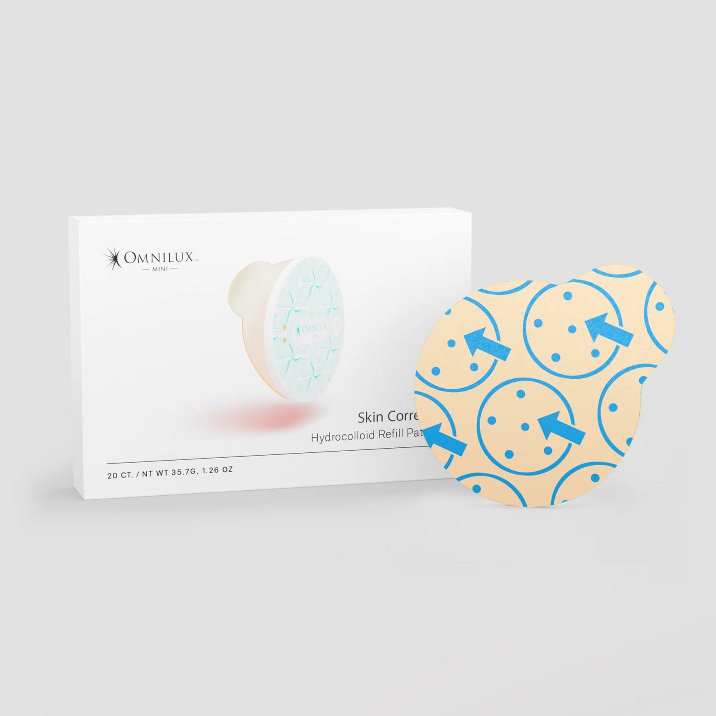 Omnilux Skin Corrector Hydrocolloid Refill Patches (20 pack)