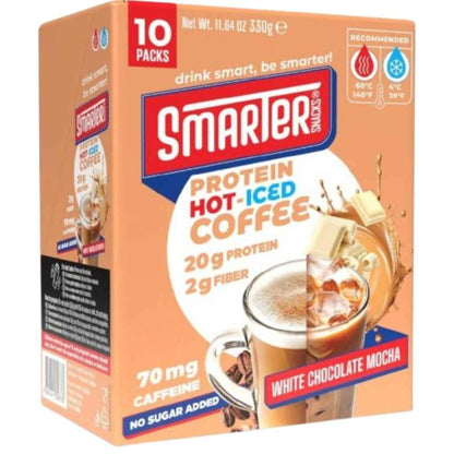 Smarter Snacks PROTEIN COFFEE, 10 Packs/Box
