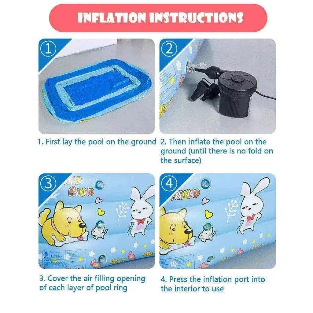 Swimming Pool – Thickened Full-Size Inflatable Family Lounge