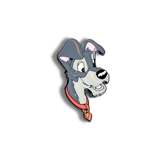 Tramp Dog Collectible Pin - Adorable Enamel Pin for Dog Lovers