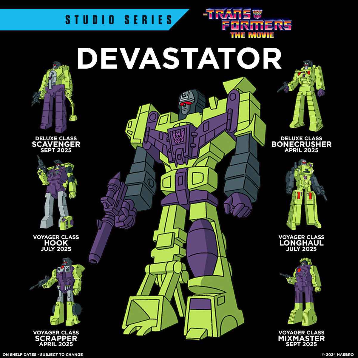 Transformers Studio Series Deluxe Class Transformers: The Movie Bonecrusher