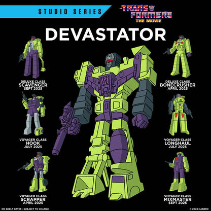 Transformers Studio Series Deluxe Class Transformers: The Movie Bonecrusher