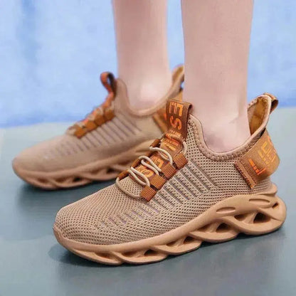 Trendy street kids coconut sneakers