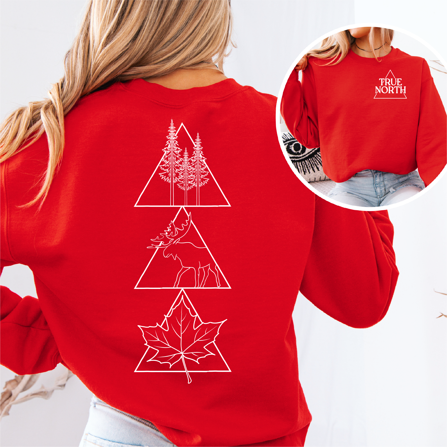 True North Sweatshirt | Canada Clothing | Canadian Sweatshirt