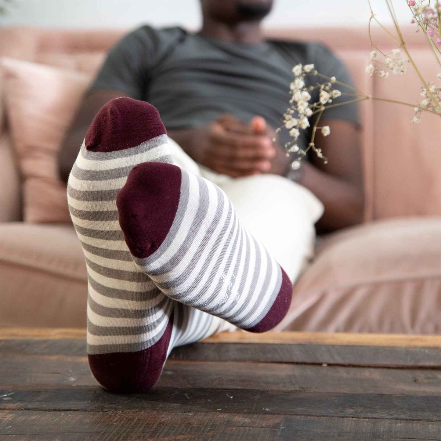 Cream Stripes Fashion Statement - Chic Versatile Style for Every Occasion