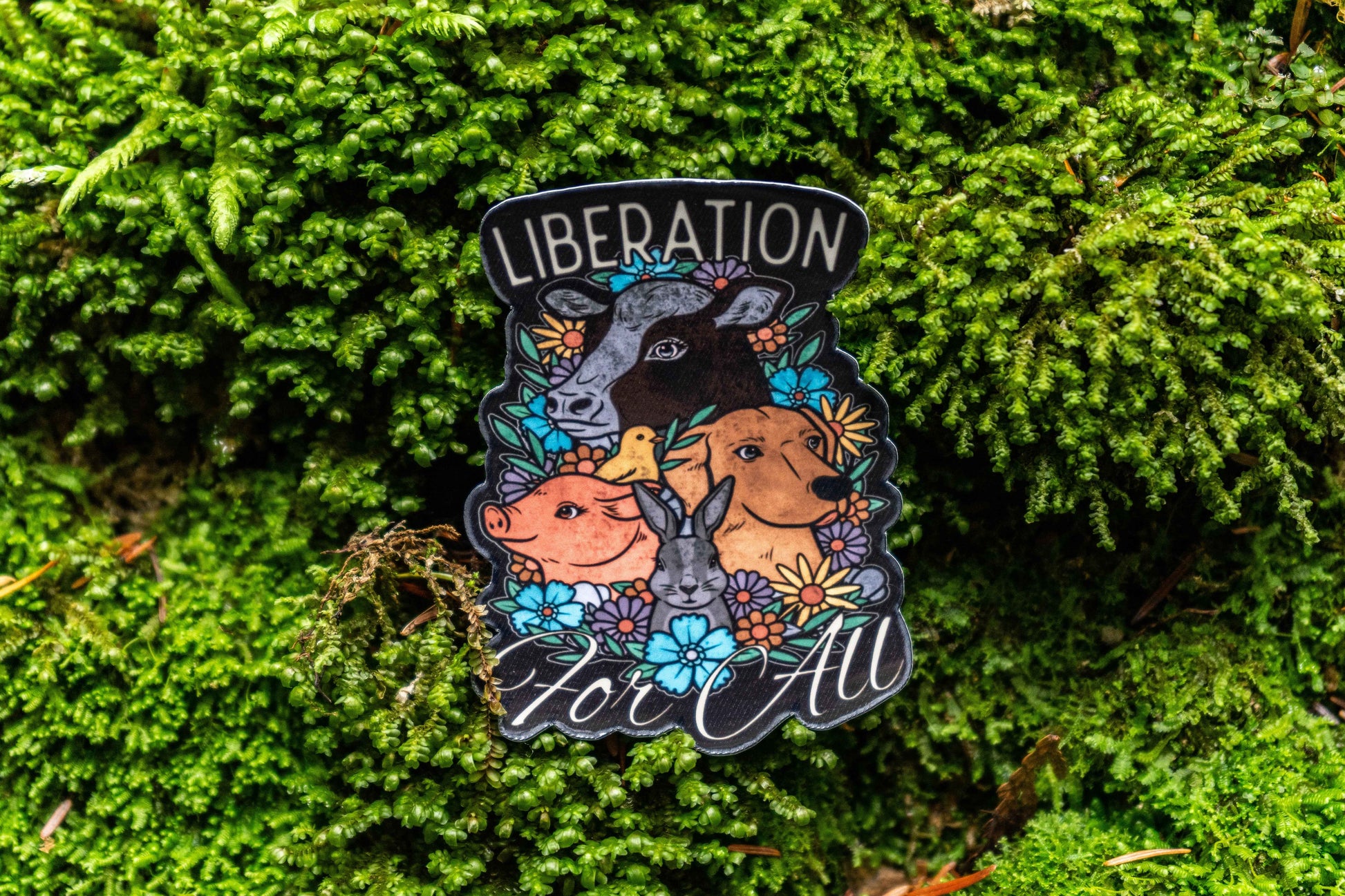 Vegan Liberation Sticker