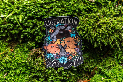 Vegan Liberation Sticker