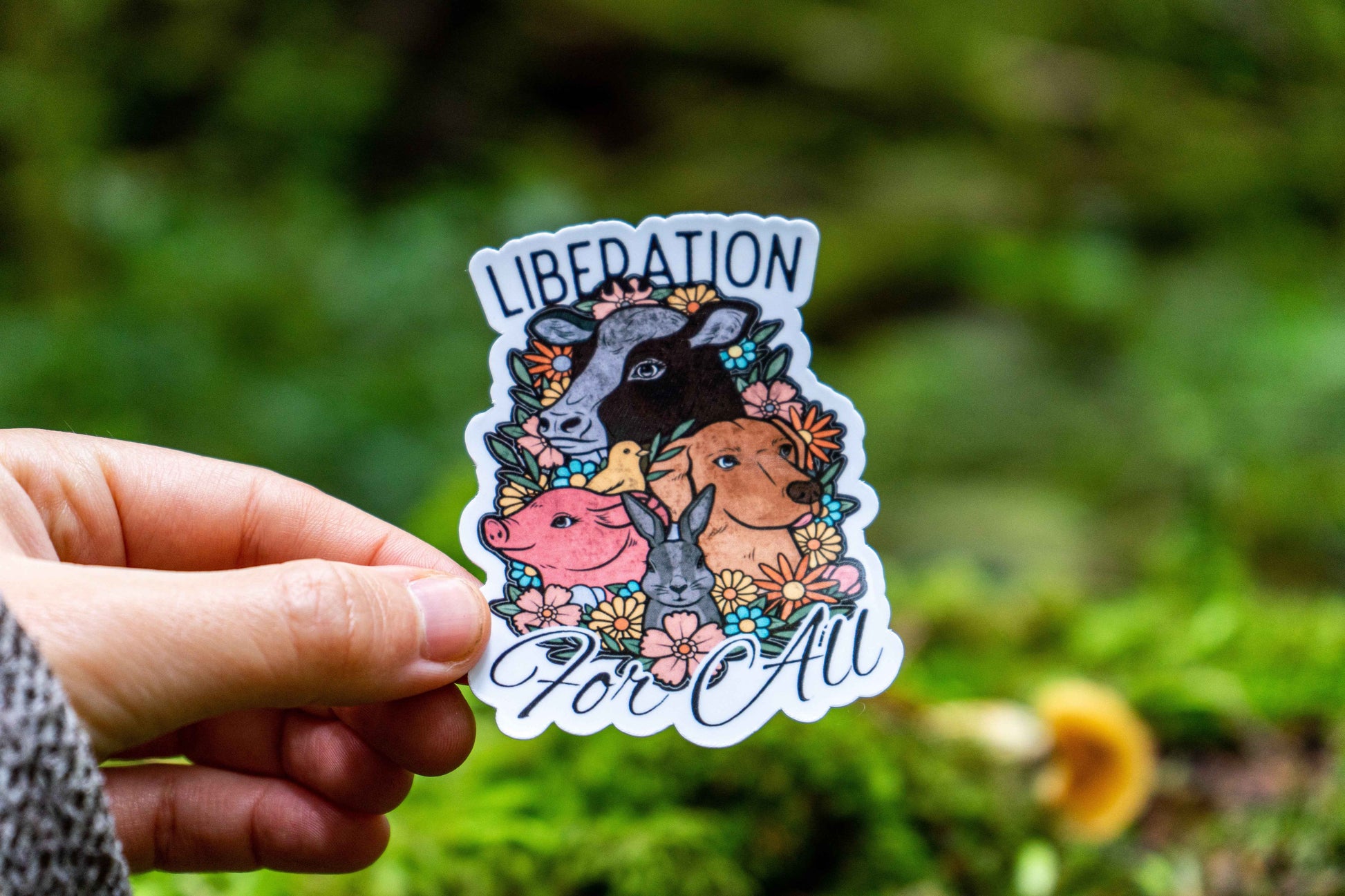 Vegan Liberation Sticker