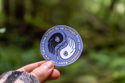 Anxiety Self Care Sticker for Daily Positive Mindset