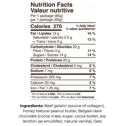 Zentein Nutrition COLLAGEN PROTEIN BAR, 12 Bars/Box