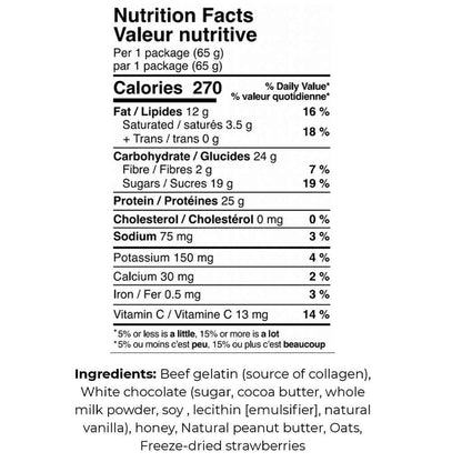 Zentein Nutrition COLLAGEN PROTEIN BAR, 12 Bars/Box