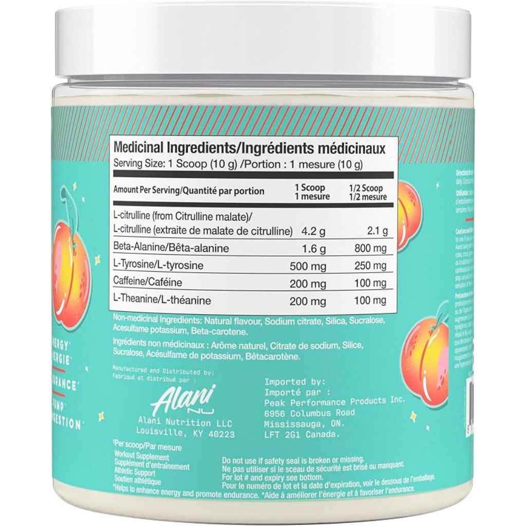 Alani Nu PRE-WORKOUT, 30 Servings