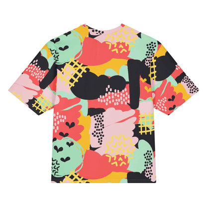 Abstract Joyride Oversized cotton t-shirt