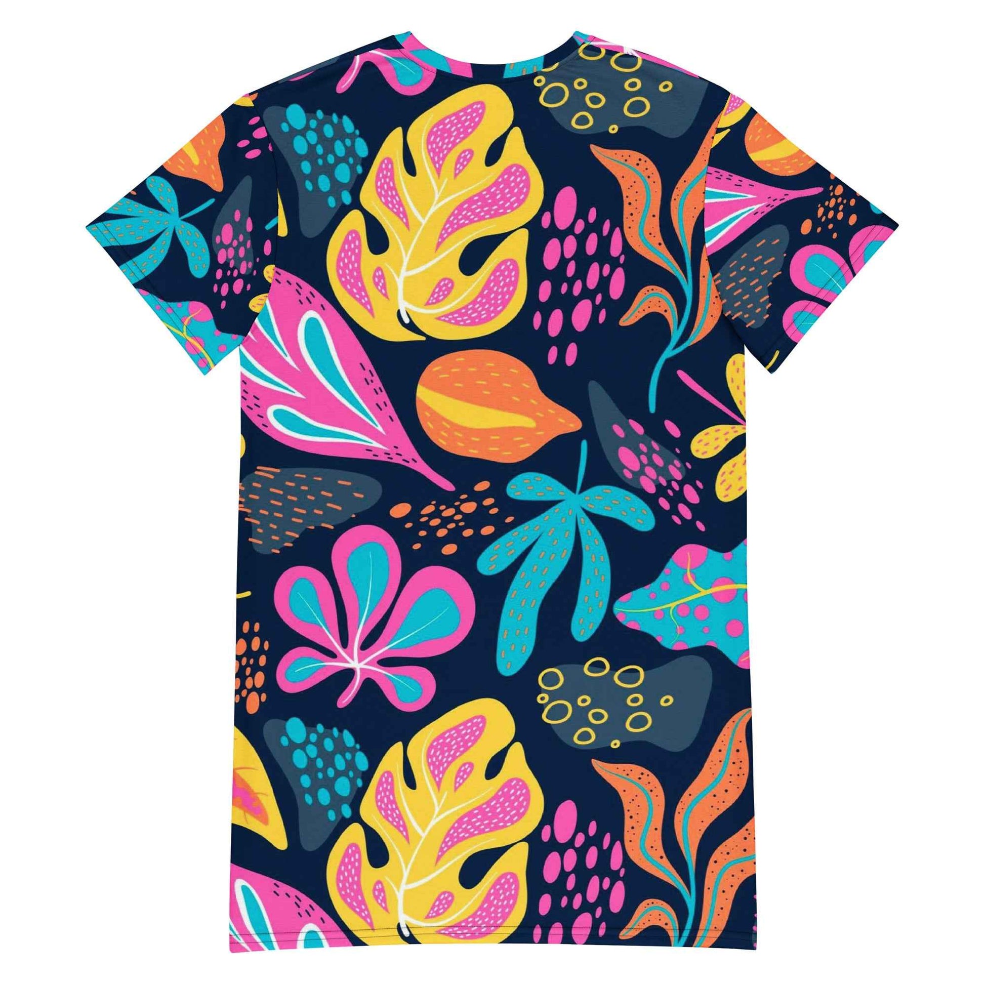 After-Dark Botanica T-shirt dress