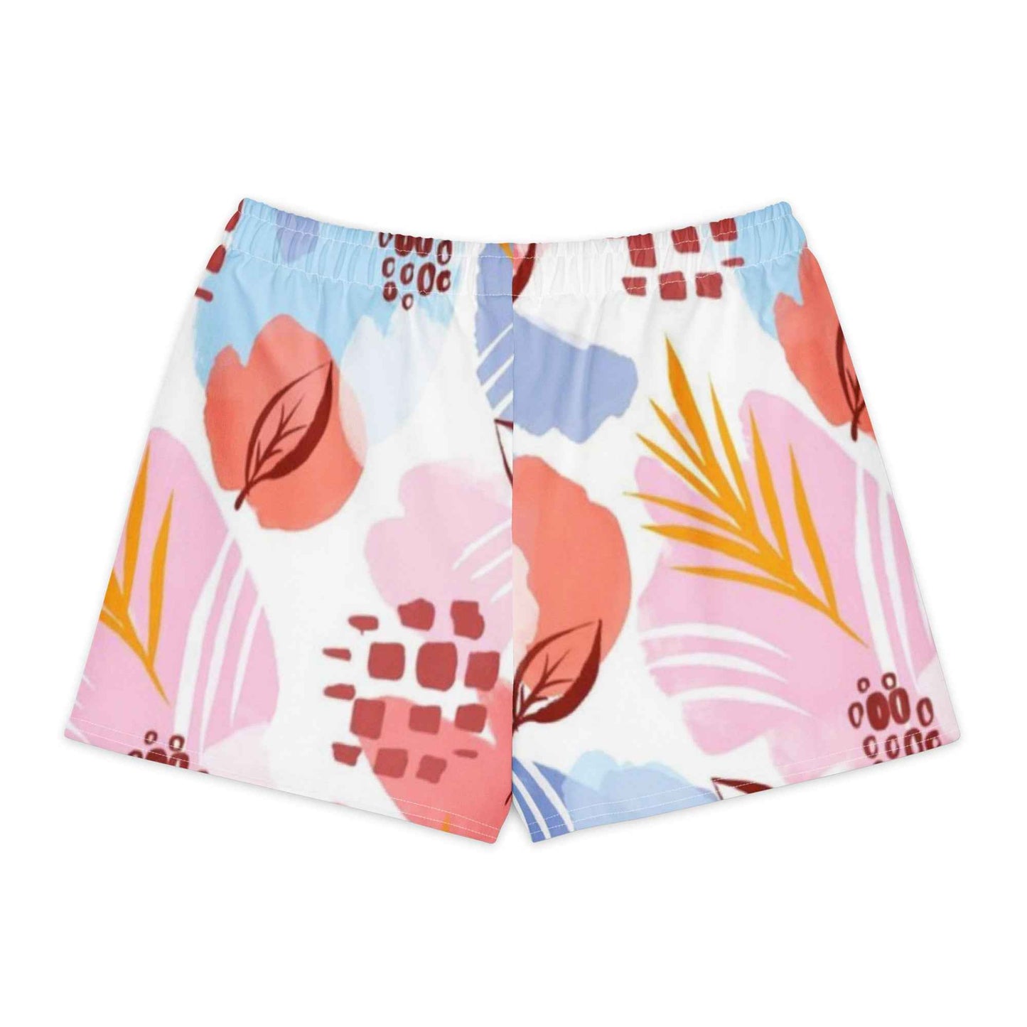 Painted Petal Drift cotton shorts