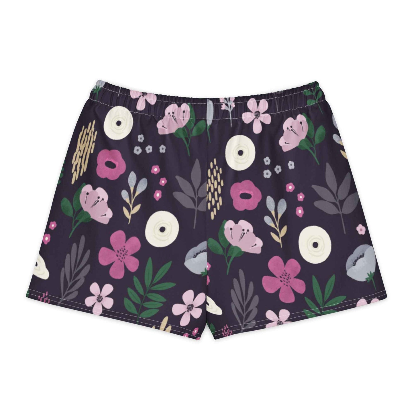 Berry Blossom Fields cotton shorts