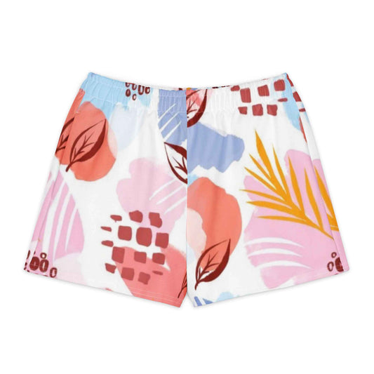 Painted Petal Drift cotton shorts
