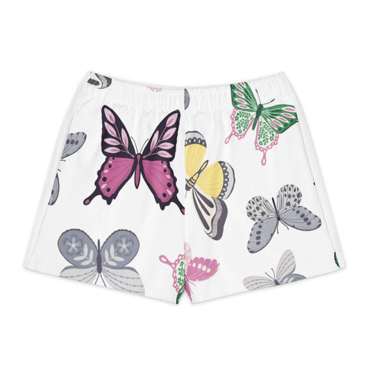 Pastel Butterfly Waltz cotton shorts