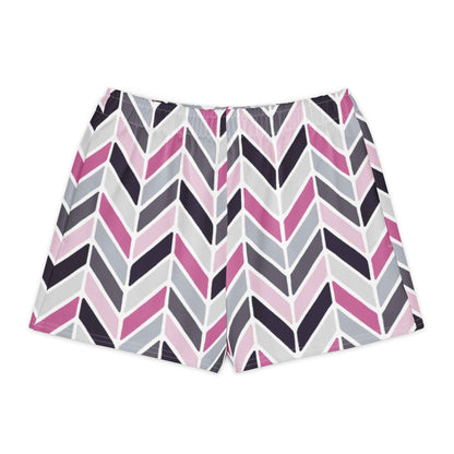 Rose Quartz Pathways cotton shorts