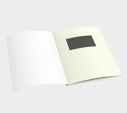 Large Edgy Navy Notebook - Perfect for Bold Ideas and Creative Planning