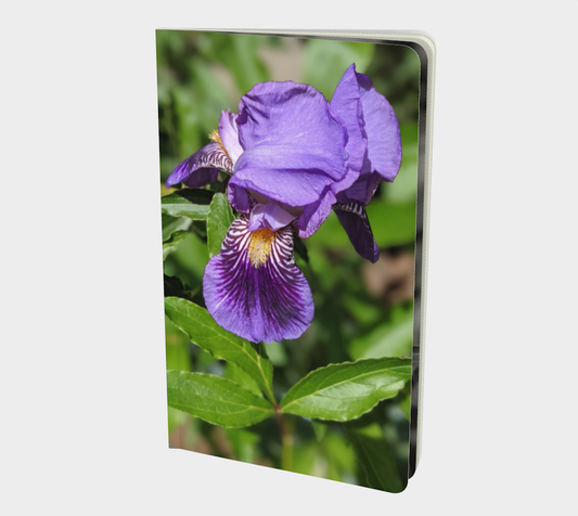 Small Iris Notebook - Perfect for On-the-Go Notes and Creative Ideas