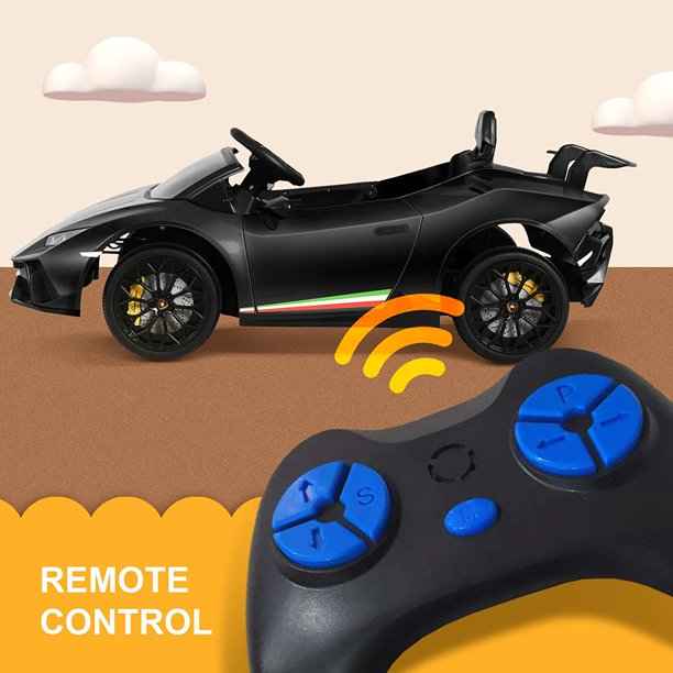 PREORDER 2026 Lamborghini Huracan Kids Electric Car 12V DELUXE Ride On with Remote Control