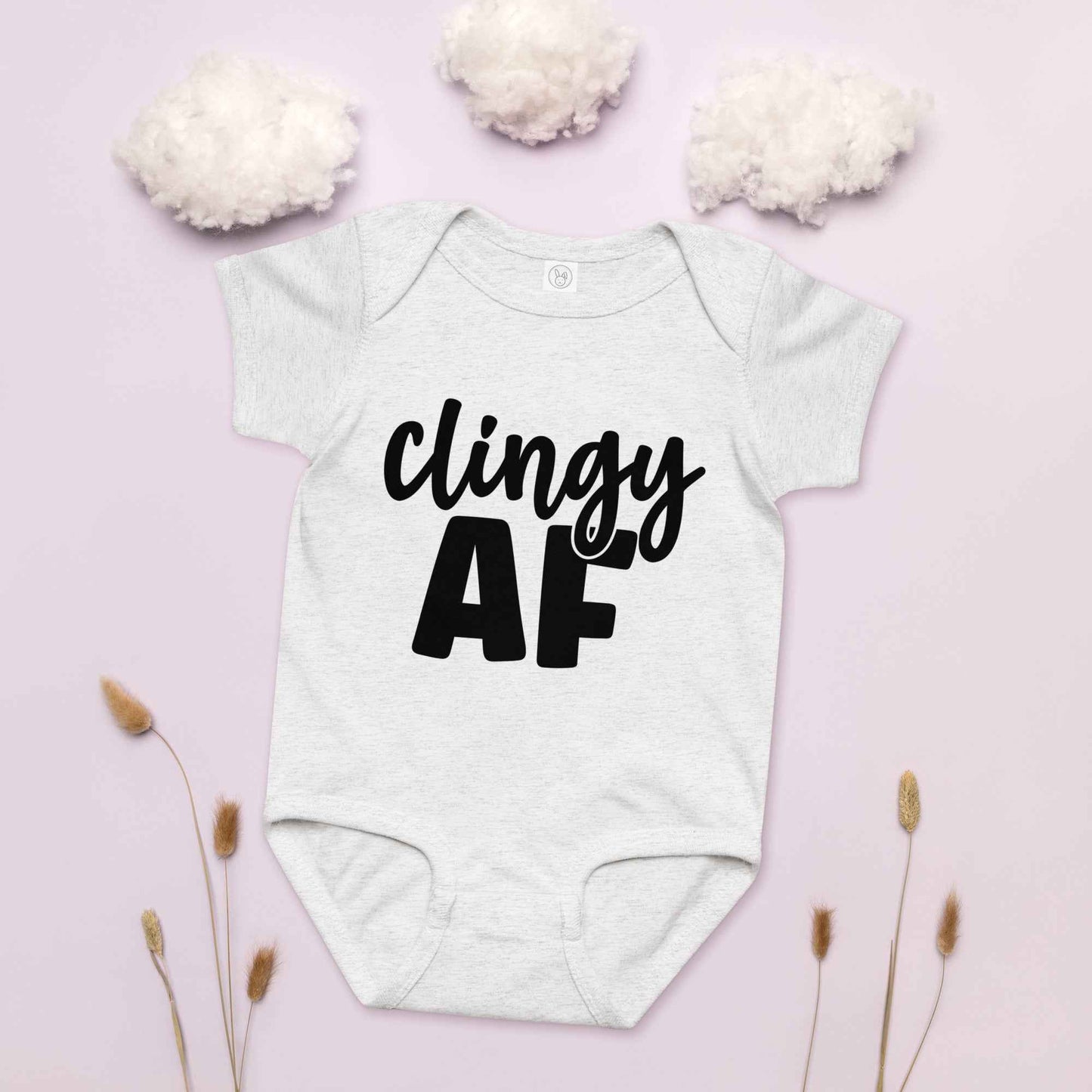 Clingy AF Baby Onesie