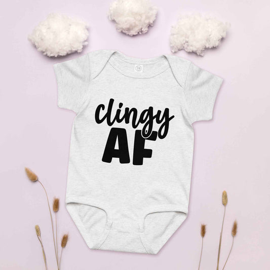 Clingy AF Baby Onesie