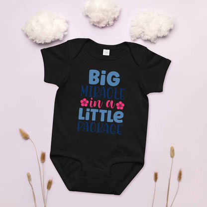 Tiny But Mighty Miracle Baby Onesie