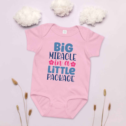 Tiny But Mighty Miracle Baby Onesie