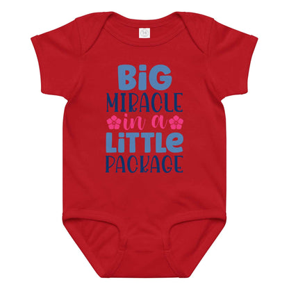 Tiny But Mighty Miracle Baby Onesie