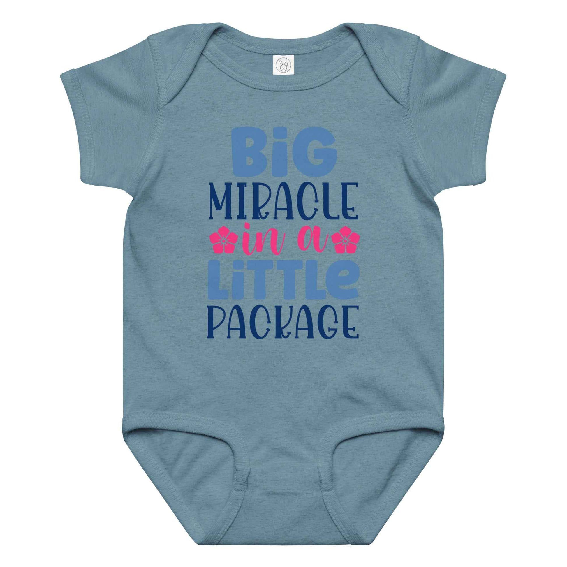 Tiny But Mighty Miracle Baby Onesie