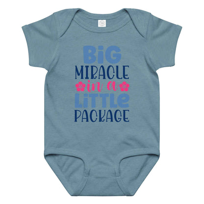 Tiny But Mighty Miracle Baby Onesie