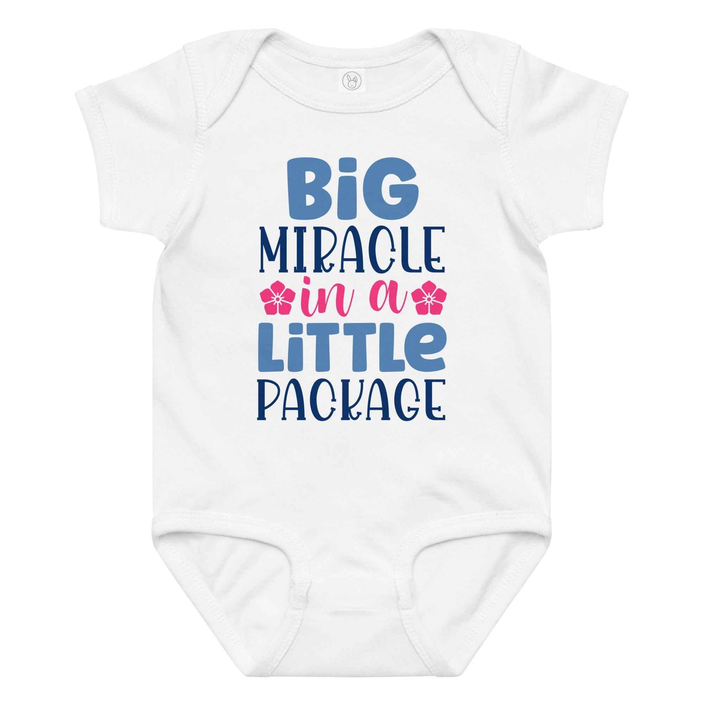 Tiny But Mighty Miracle Baby Onesie