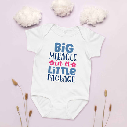 Tiny But Mighty Miracle Baby Onesie